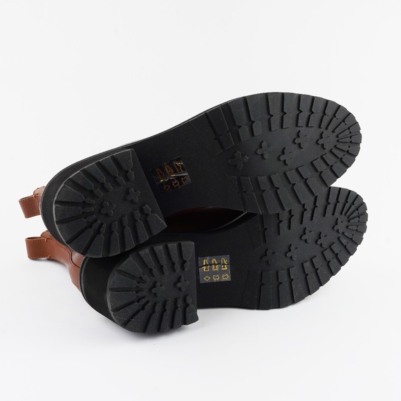 New MADEWELL Size 9.5 The Carina Platform Chelsea Boot in Dried Maple - Picture 7 of 7